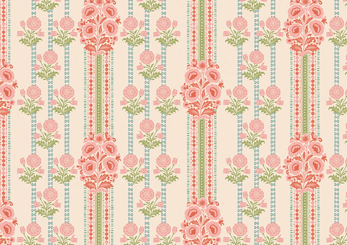 Petal & Block Jaipur Stripe, Dhara - Roller Blind - Image 6